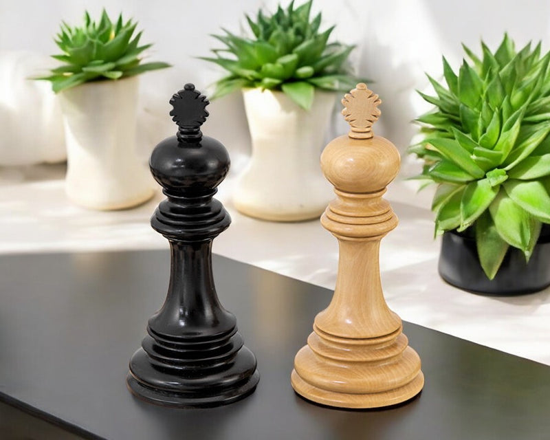 Andalusian Luxury Ebony Chess Pieces - Official Staunton™ 