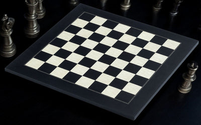 21" Anegre Birdseye Maple Deluxe Chessboard