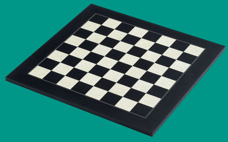 21" Anegre Birdseye Maple Deluxe Chessboard