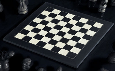 21" Anegre Birdseye Maple Deluxe Chessboard