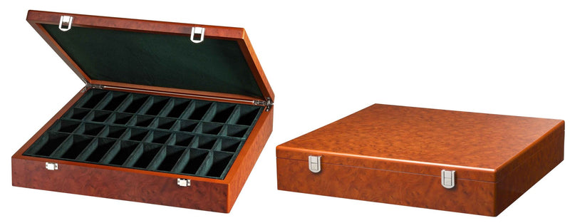 Large Burl Root Chess Case