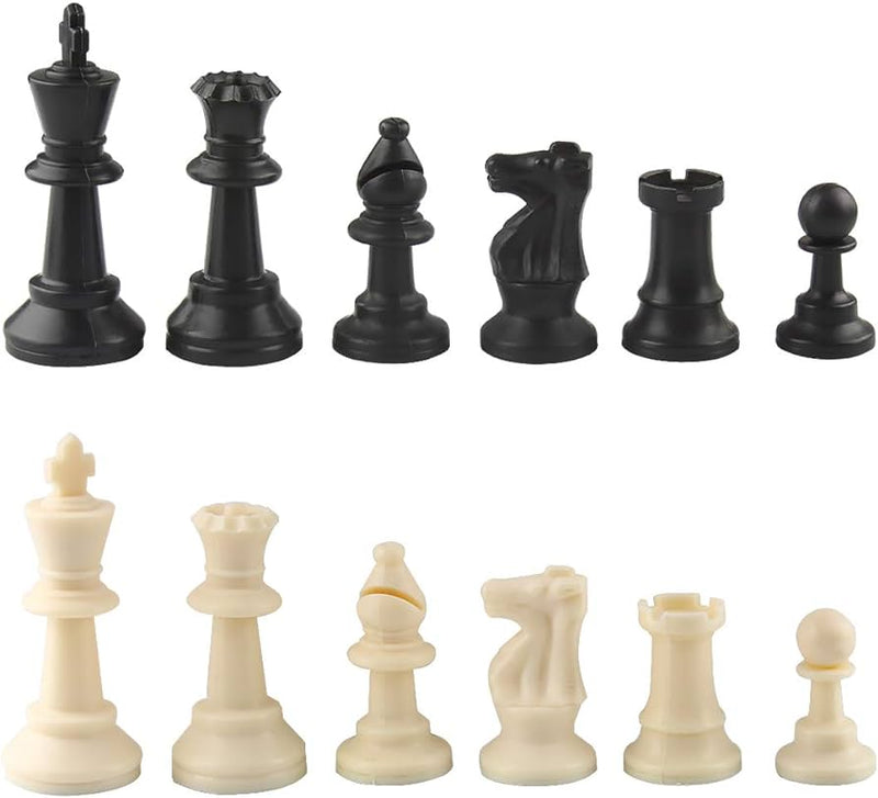 5 x School Gambit Chess Pieces - Official Staunton™ 