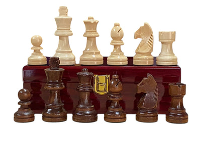 Chess Pieces & Box