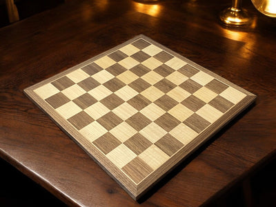 15.75" Walnut Chess Board, 3" Classic Acacia Pieces & Box - Official Staunton™ 