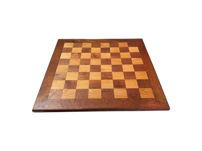 20" Vintage Styled Solid Wood Chess Board