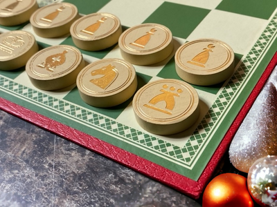 Chess Checkers Stocking Filler - Official Staunton™ 