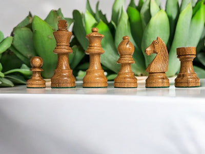 3" Staunton Classic Acacia Chess Pieces