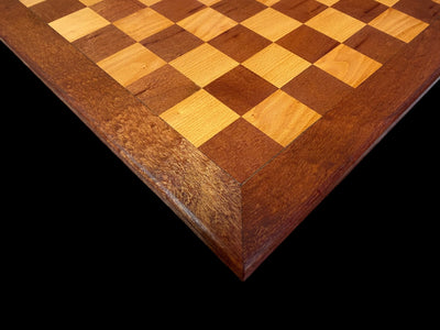 20" Vintage Styled Solid Wood Chess Board