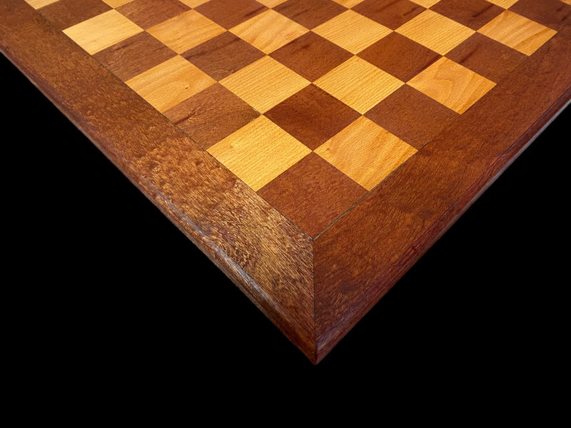 20" Vintage Styled Solid Wood Chess Board