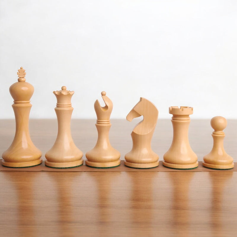 Zadar Club Players Acacia Mahogany Chess Set