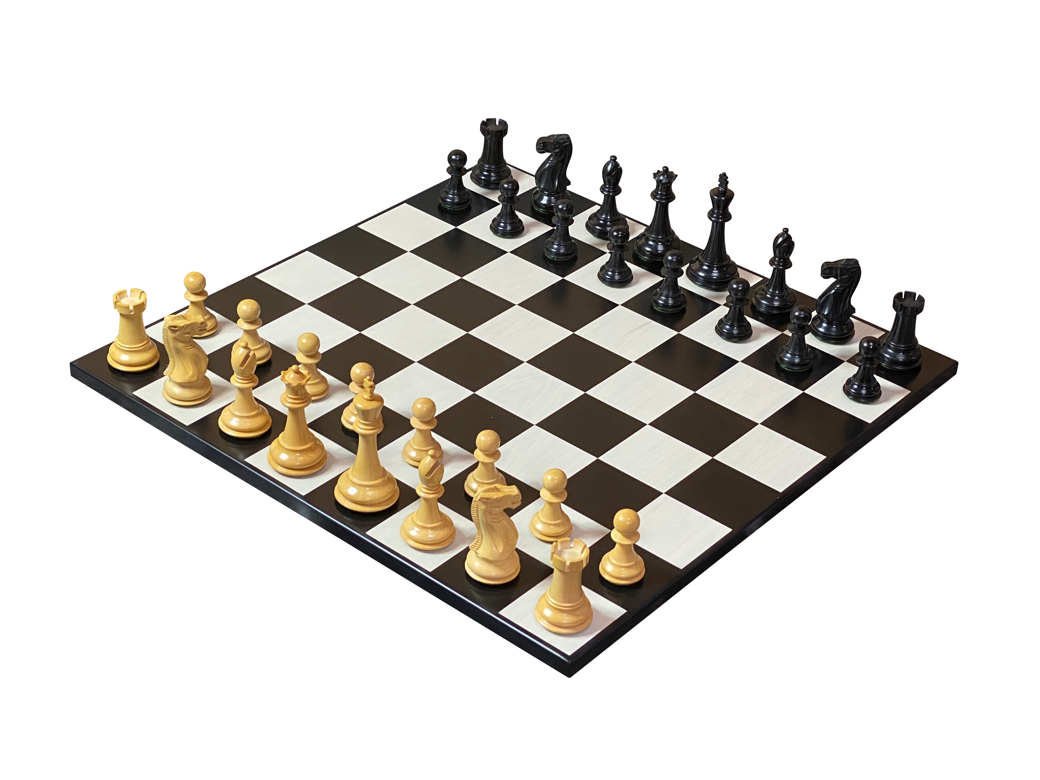 WE Games French Staunton Chess & Checkers Set - Weighted Pieces, Black –  American Chess Equipment