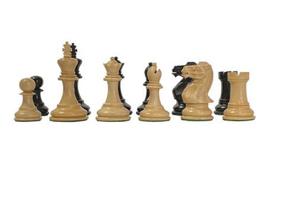 Black Elite Players Mahogany Chess Set Combination - Official Staunton™ 